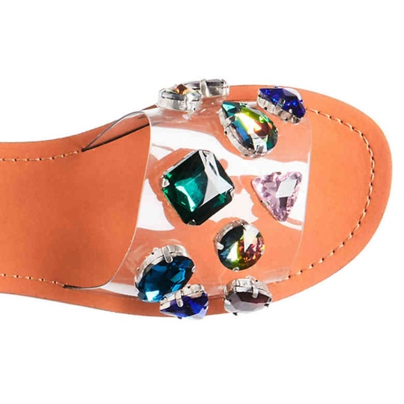 STEVE MADDEN Jeweled Sandals - Picture 2 of 6